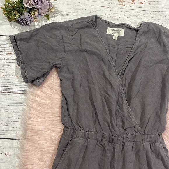 ANTHROPOLOGIE Cloth & Stone Gulpiyrui Dusty Lilac Jumpsuit - Picture 10 of 10